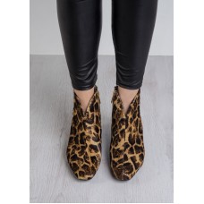 Art. 8183 Stivaletto donna cavallino maculato