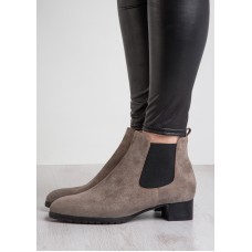 Art. 8333 Stivaletto donna camoscio fango