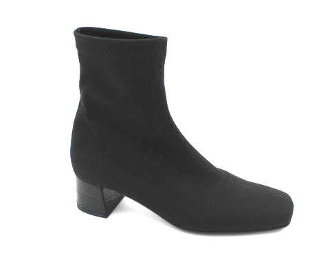 Art. 7942 Stivaletto donna stretch nero